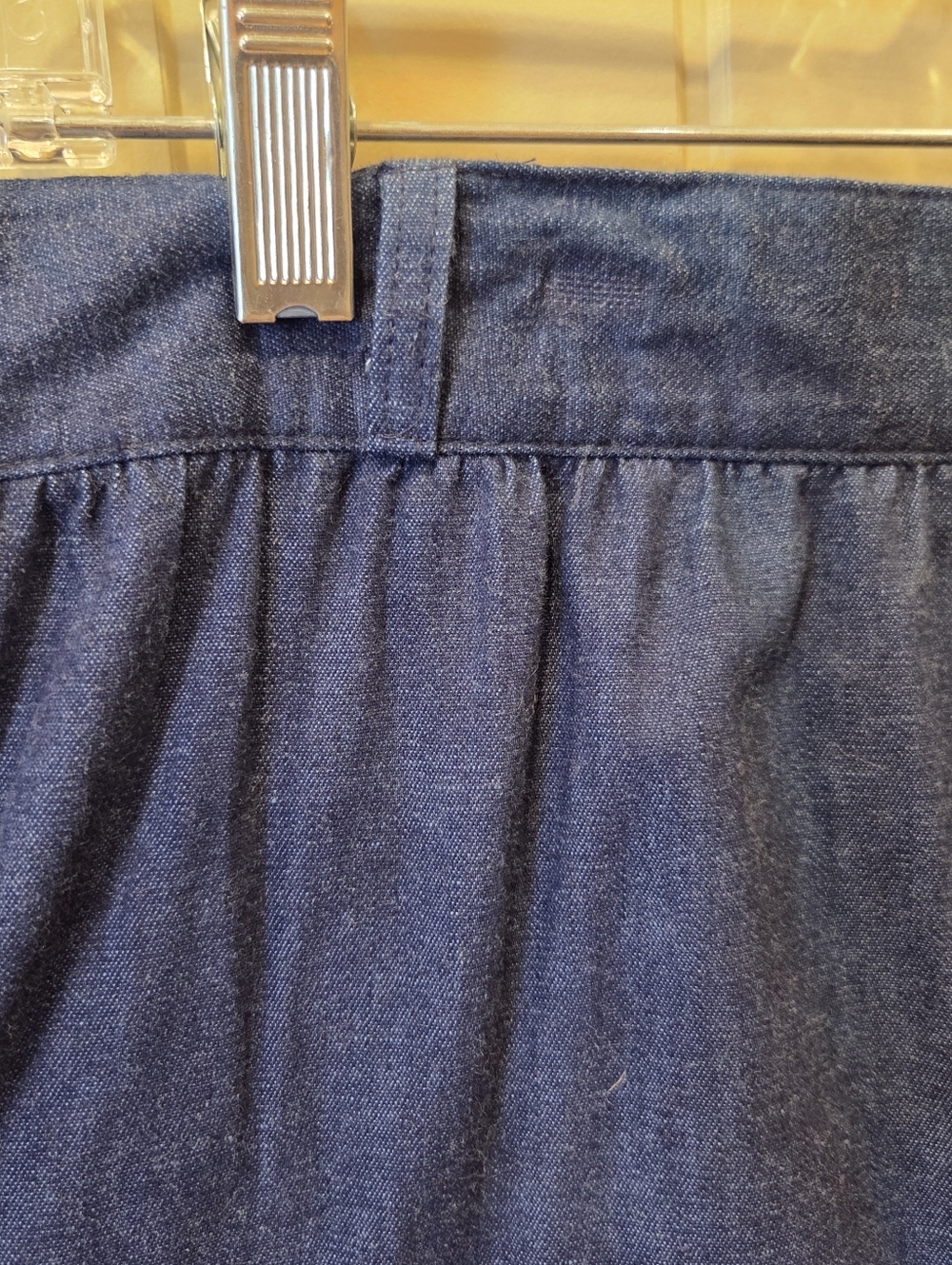 VTG Roper Sport Denim Tiered Maxi Skirt 17/18 Made in USA Western Boho New - Picture 6 of 13